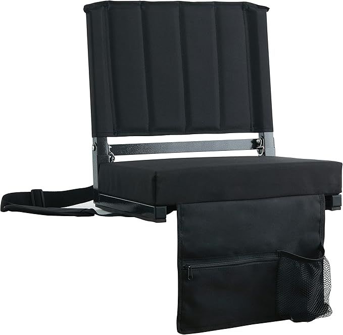 SPORT BEATS Stadium Seat for Bleachers with Back Support and Cushion Includes Shoulder Strap and ... | Amazon (US)