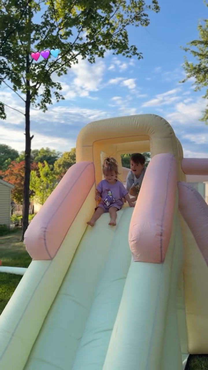 🩷💜🩵 cutest bounce house — red/blue colorway is still in stock and on sale for $50 off!!! Great size!

#LTKmomlife #LTKHome #LTKKids