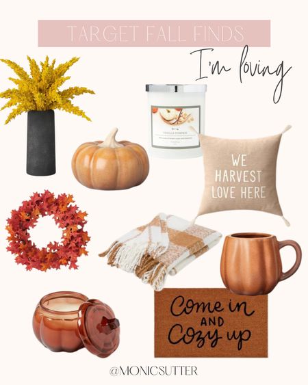 Target fall finds for home 

#LTKSeasonal #LTKunder100 #LTKhome