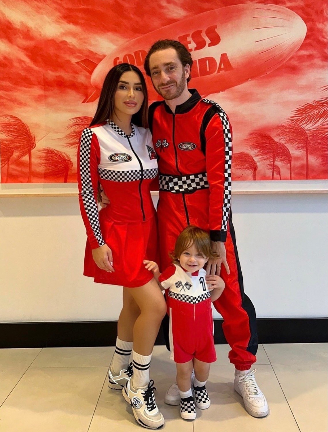PURIM 2026 🏎️🏁 linked all of our costumes below. I’m wearing size S in mine, my husband is wearing size S and Louis is wearing size 12-18 months 

#LTKmomlife #LTKootd #LTKKids