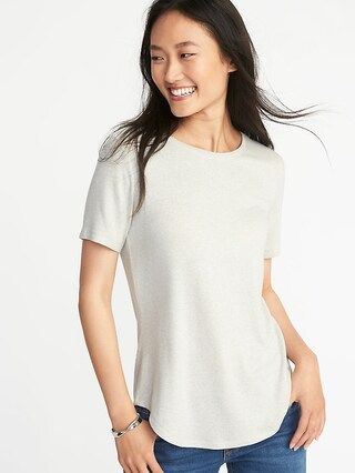 Luxe Soft-Spun Tee for Women | Old Navy US