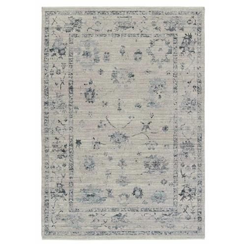 Jaipur Living Vibe Adelaide French Country Blue Floral Patterned Rug - 10'x14' | Kathy Kuo Home
