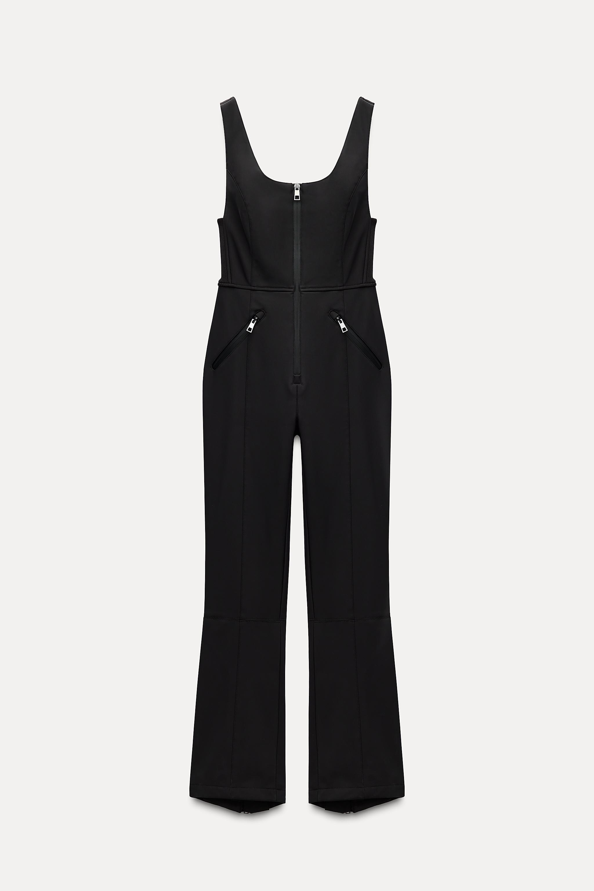 RECCO® TECHNOLOGY WATER RESISTANT AND WIND PROTECTION SKI BIB SKI COLLECTION | Zara US