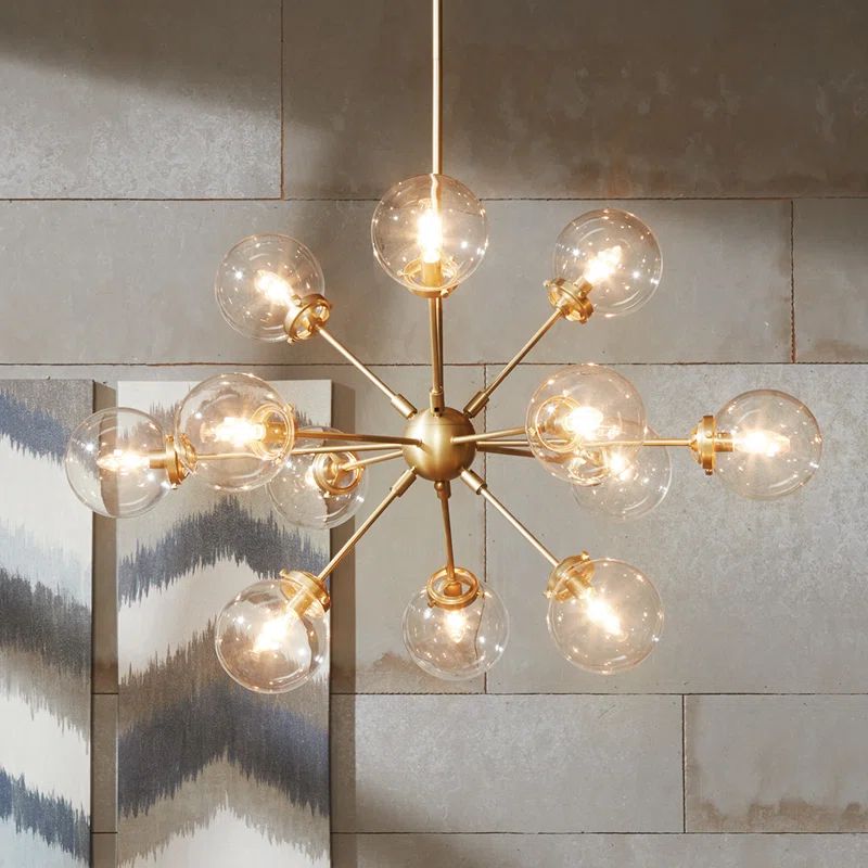 Calah 12 - Light Sputnik Sphere Chandelier | Wayfair North America