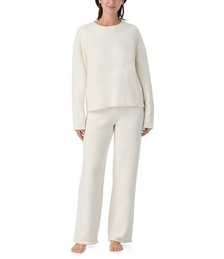 Sanctuary Long Sleeve Pullover Sweater Knit Long Coordinating Lounge Set | Dillard's | Dillard's