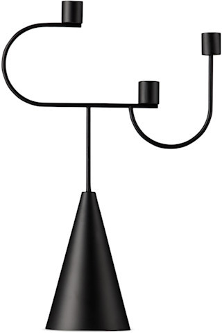 Black Avant Candelabra | SSENSE