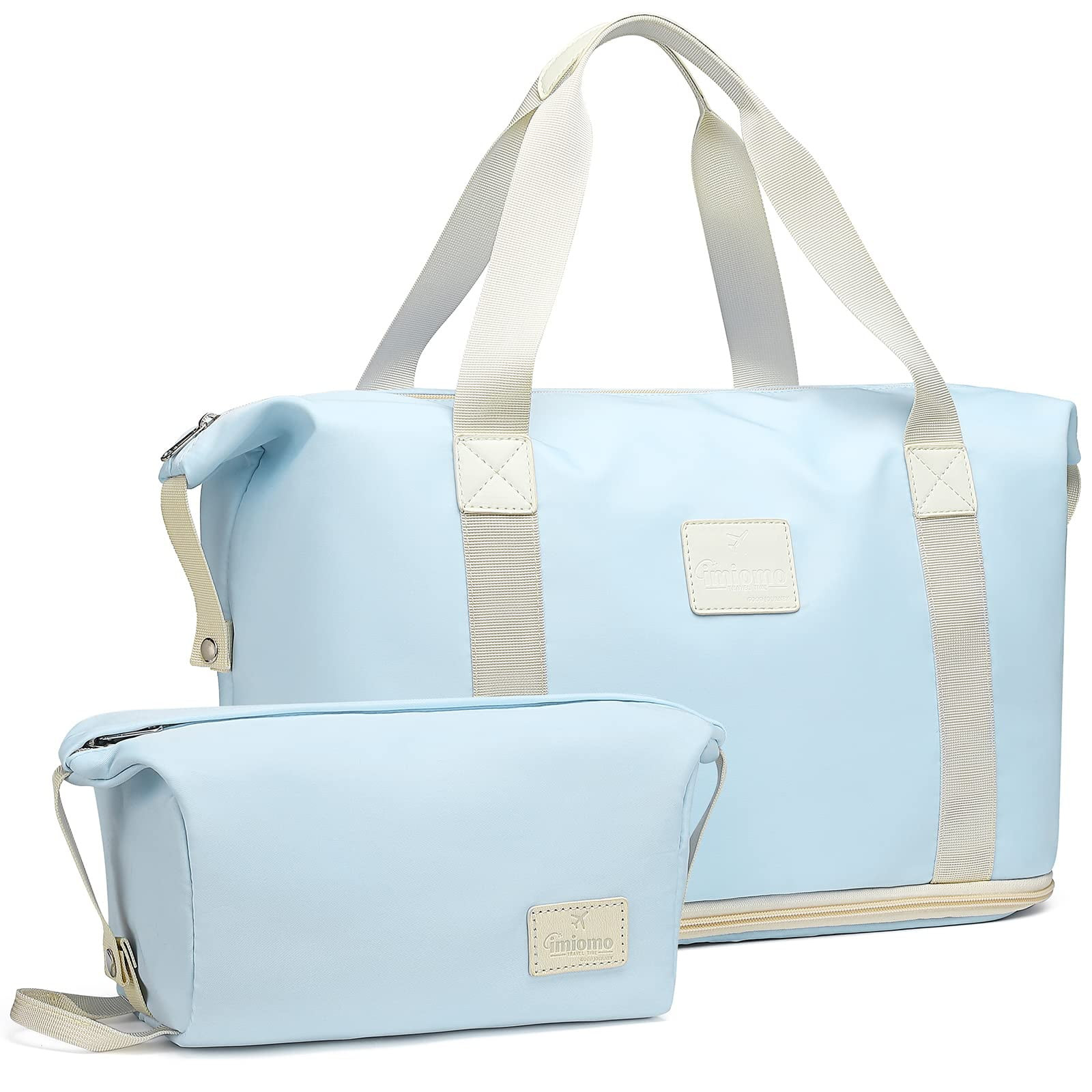 Travel Duffel Bag, Expandable Shoulder Weekender Overnight Bag for Women, Sports Gym Bag with Dry... | Walmart (US)