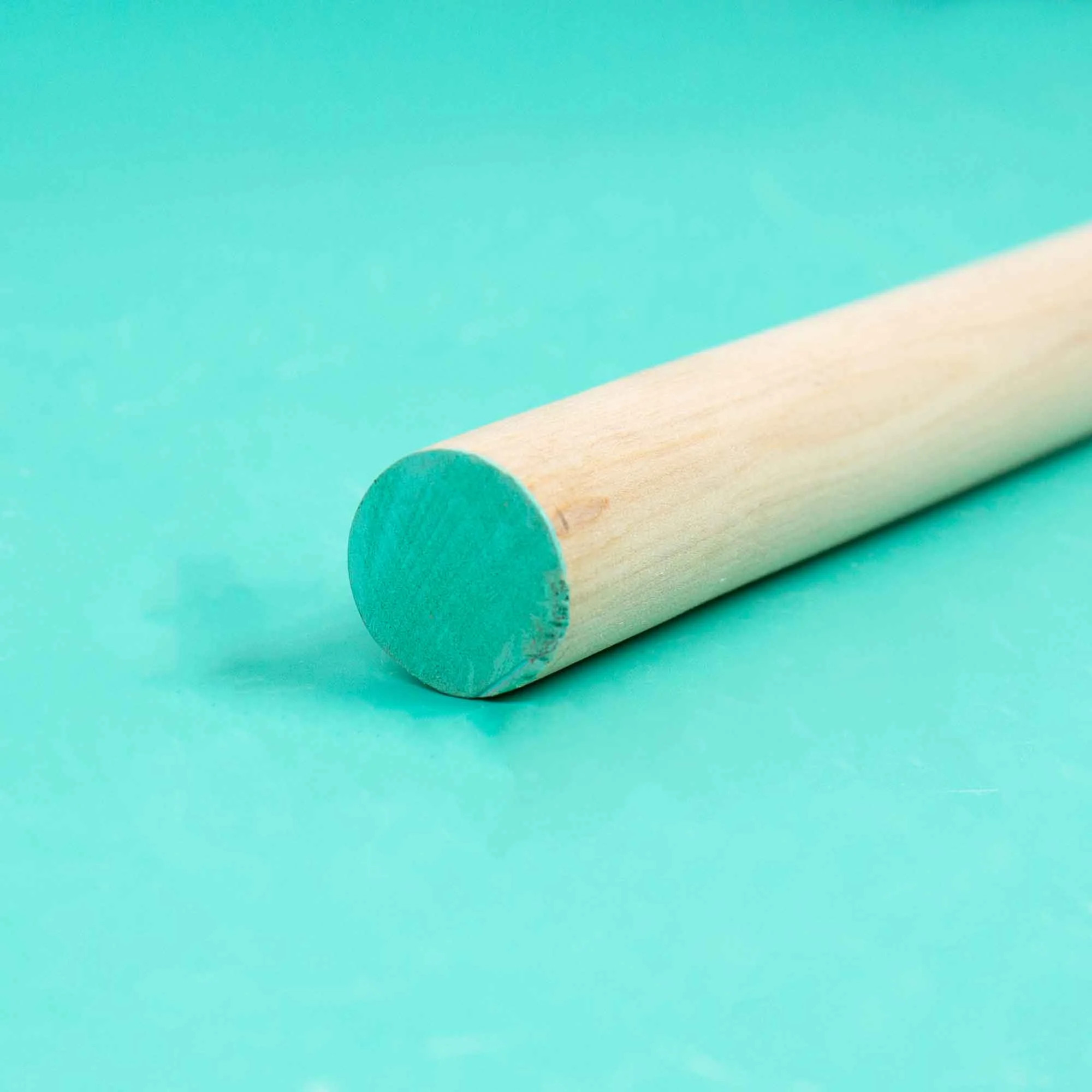 Hello Hobby Wood Dowel, 36” Long, 7/8-inch Diameter, Blue Ends | Walmart (US)