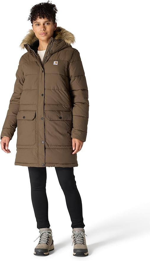 Carhartt Womens Relaxed Fit Midweight Utility Coat | Amazon (US)