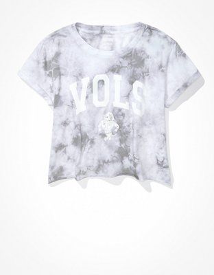 Tailgate Women's Tennessee Vols Cropped Tie-Dye T-Shirt | American Eagle Outfitters (US & CA)
