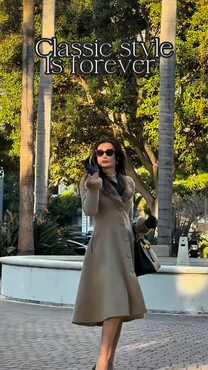 There’s a reason certain pieces are called classics—they transcend trends and remain forever chic. Every woman should have a few in her wardrobe: a beautifully tailored coat, a timeless bag, elegant stilettos, and a pair of statement glasses.

I’ve always been drawn to the magic of styling—how even the simplest look can be transformed by thoughtful details. People often ask where my sense of style comes from, and there’s no single answer. My earliest influences were my mother and my aunt, followed by fashion magazines and old films. I grew up captivated by the glamour of classic Hollywood starlets, quietly telling myself I wanted to be like them one day.

I don’t chase trends. I gravitate toward what excites me and weave it into my own point of view. To me, fashion is expression—it’s artistry. True style isn’t about copying; it’s about making it unmistakably your own.

🎥 @sheknowsjacob 
🧥 @british_retro 
💼 @hermes 
👠 @christianlouboutin 
🕶️ @bvlgari 

#TimelessStyle
#ClassicElegance
#ForeverChic
#ElevatedBasics
#PersonalStyle