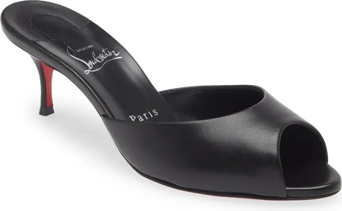 Me Dolly Peep Toe Slide Sandal (Women) | Nordstrom