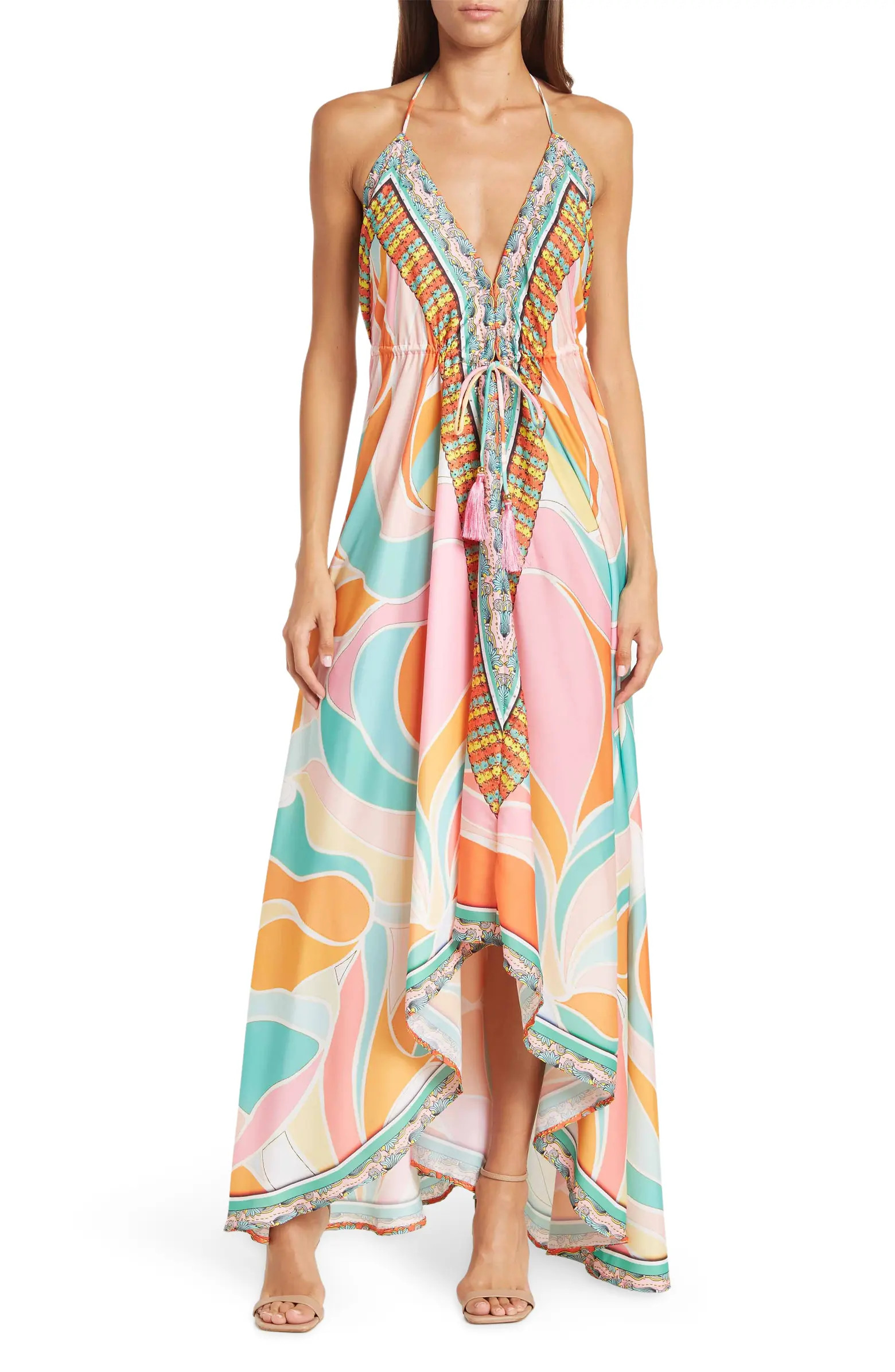 RANEES Print Halter Dress | Nordstromrack | Nordstrom Rack