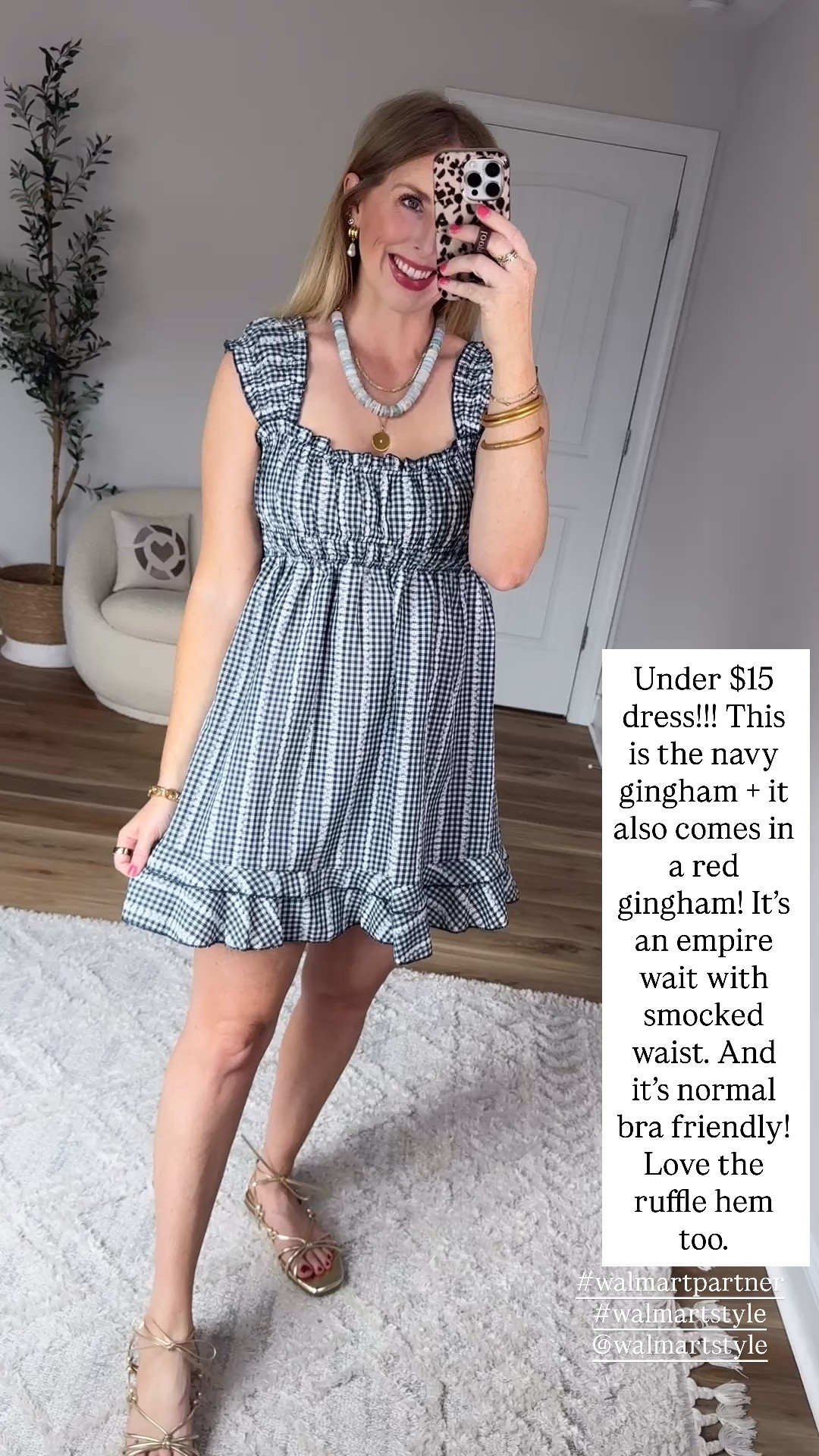 Weekend Walmart Wins try-on
Blue gingham dress- medium, this is the juniors line so size up!

#walmartpartner #walmartstyle @walmartstyle

#LTKmomlife #LTKootd