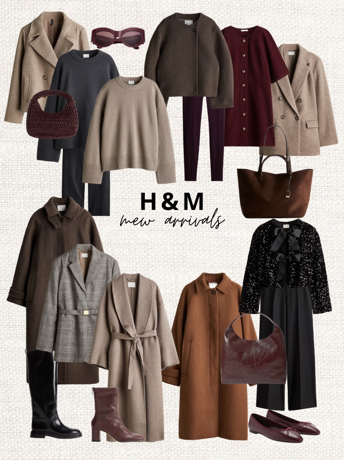 New arrivals this week 💥 H&M US currently has up to 40 % off on these new arrivals 🤯🤯 Insane! Brand new coats, cashmere jumpers etc. and we’re paying full price here 😭

‼️Don’t forget to tap 🖤 to add this post to your favorites folder below and come back later to shop

Make sure to check out the size reviews/guides to pick the right size

Wout, winter coat, winter jackets, wool jumper, cashmere jumper, cashmere sweater, belted blazer, wool blazer, double breasted blazer, lounge set, sequin cardigan, pea coat, 

#LTKSeasonal #LTKStyleTip