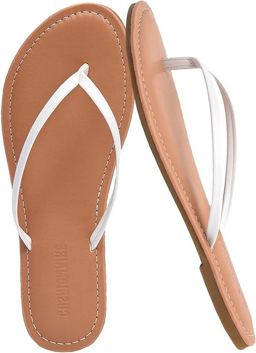 CUSHIONAIRE Cora Flip Flops for Women | Vacation Beach Essentials | Casual Women Footwear Sandals... | Amazon (US)