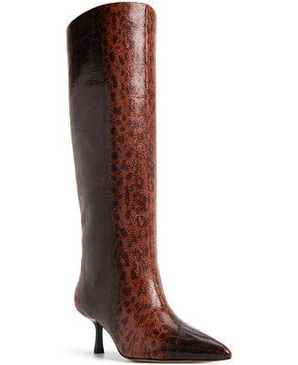 Women's Selora Knee-High Kitten-Heel Dress Boots | Macy's