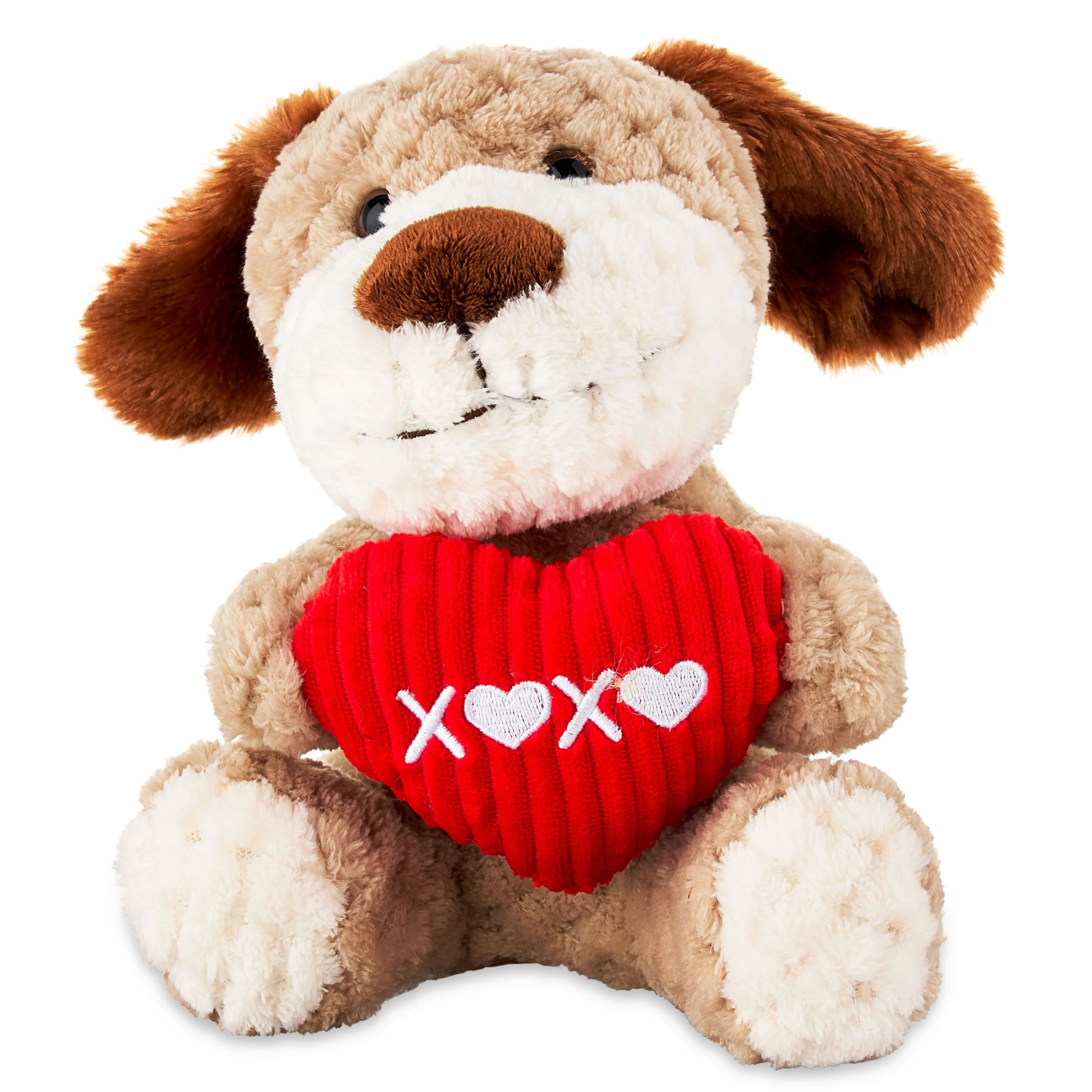 Way to Celebrate! Valentine’s Day 7.25in Plush Toy Soft and Tender, Puppy - Walmart.com | Walmart (US)