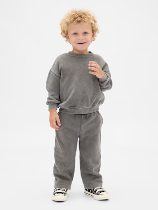 Baby & Toddler VintageSoft Washed Sweat Set | Gap (US)