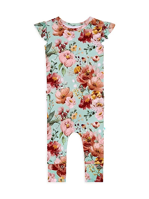 Baby Girl's Cheyenne Cap Sleeve Coveralls | Saks Fifth Avenue