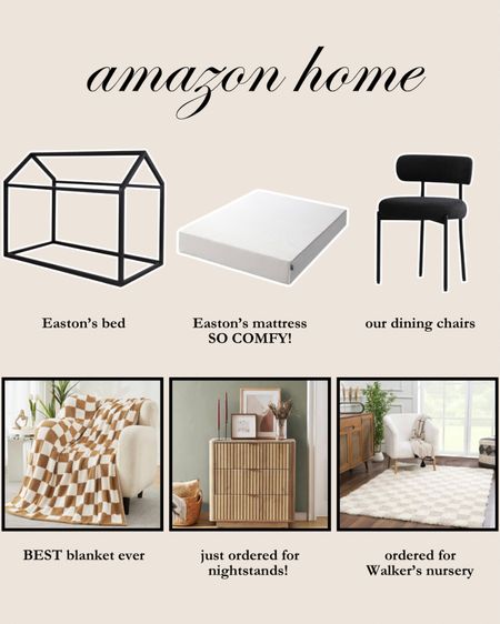 Amazon finds
Top sellers
Easton’s bed
Dining room chairs
Hospital bag blanket
Nightstand
Rug


#LTKfindsunder100 #LTKGiftGuide #LTKhome