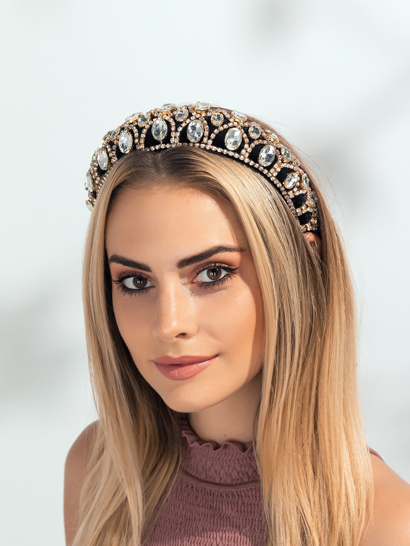 Rhinestone Decor Gorgeous Headband | SHEIN