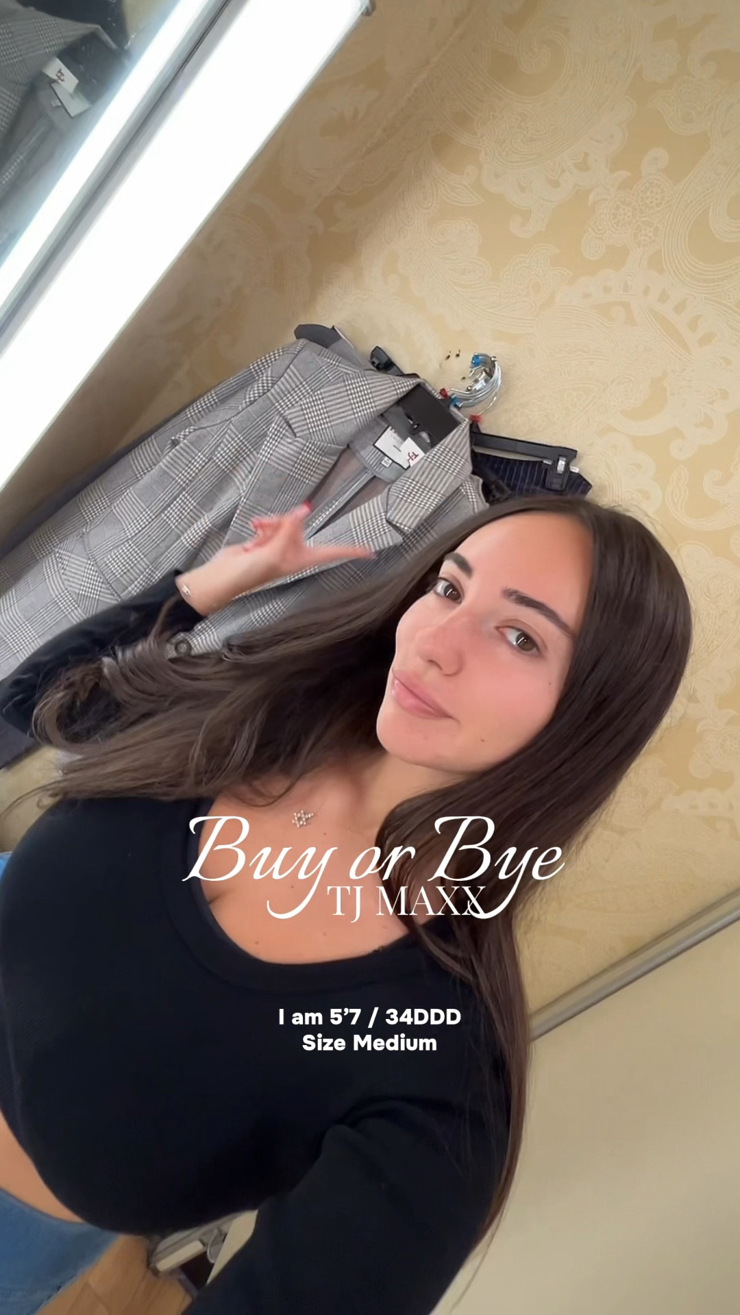 BYE OR BUY with Tj Maxx! I linked a lot of dupes of the clothes I ended up finding, but truly so many amazing outfit choices this season! 

#LTKSeasonal #LTKFindsUnder50 #LTKStyleTip