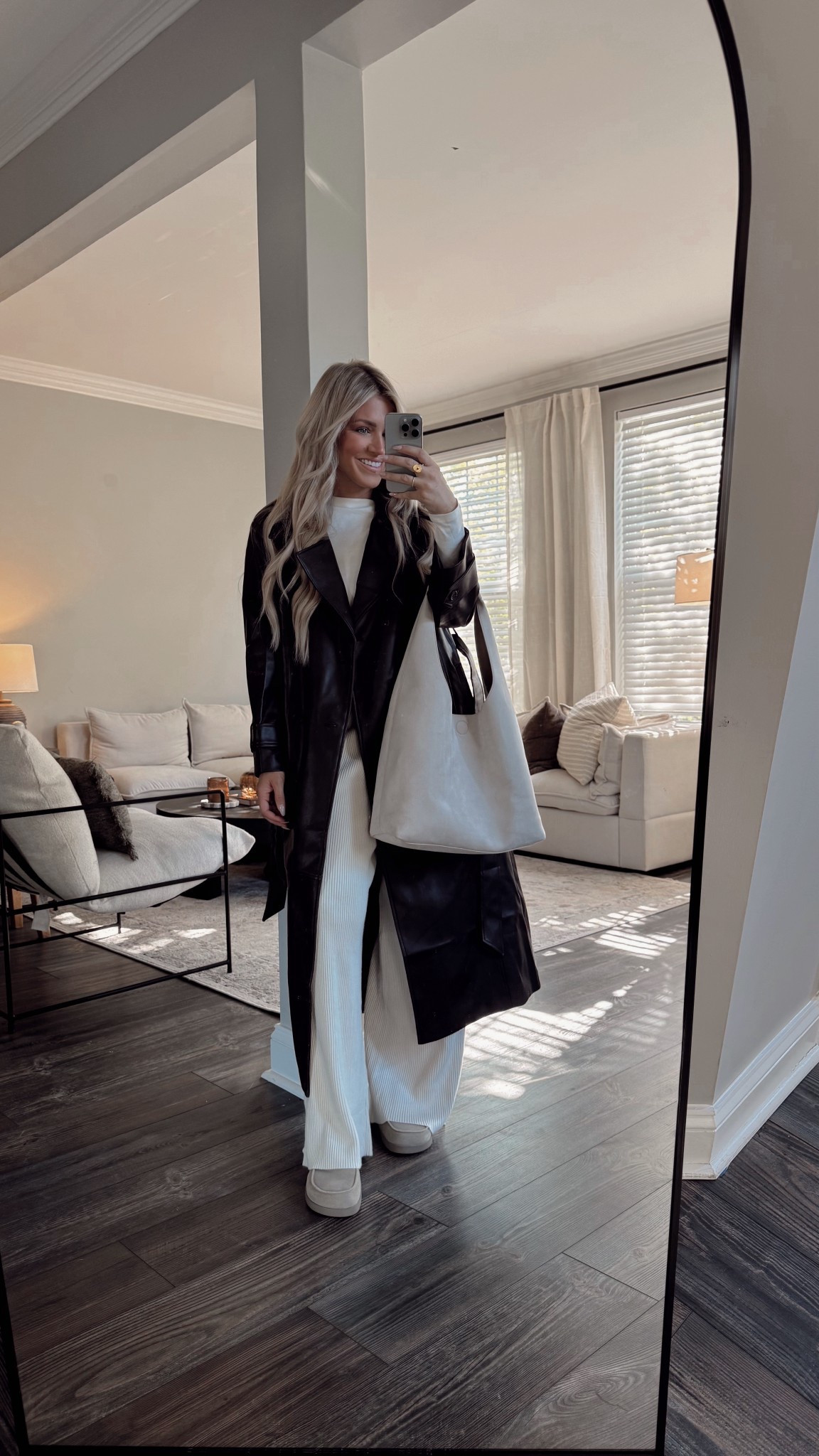 Casual but chic fall outfit. Jacket and pants are on sale this weekend!! Small petite in the jacket. 

#LTKFallSale #LTKSeasonal #LTKFindsUnder100