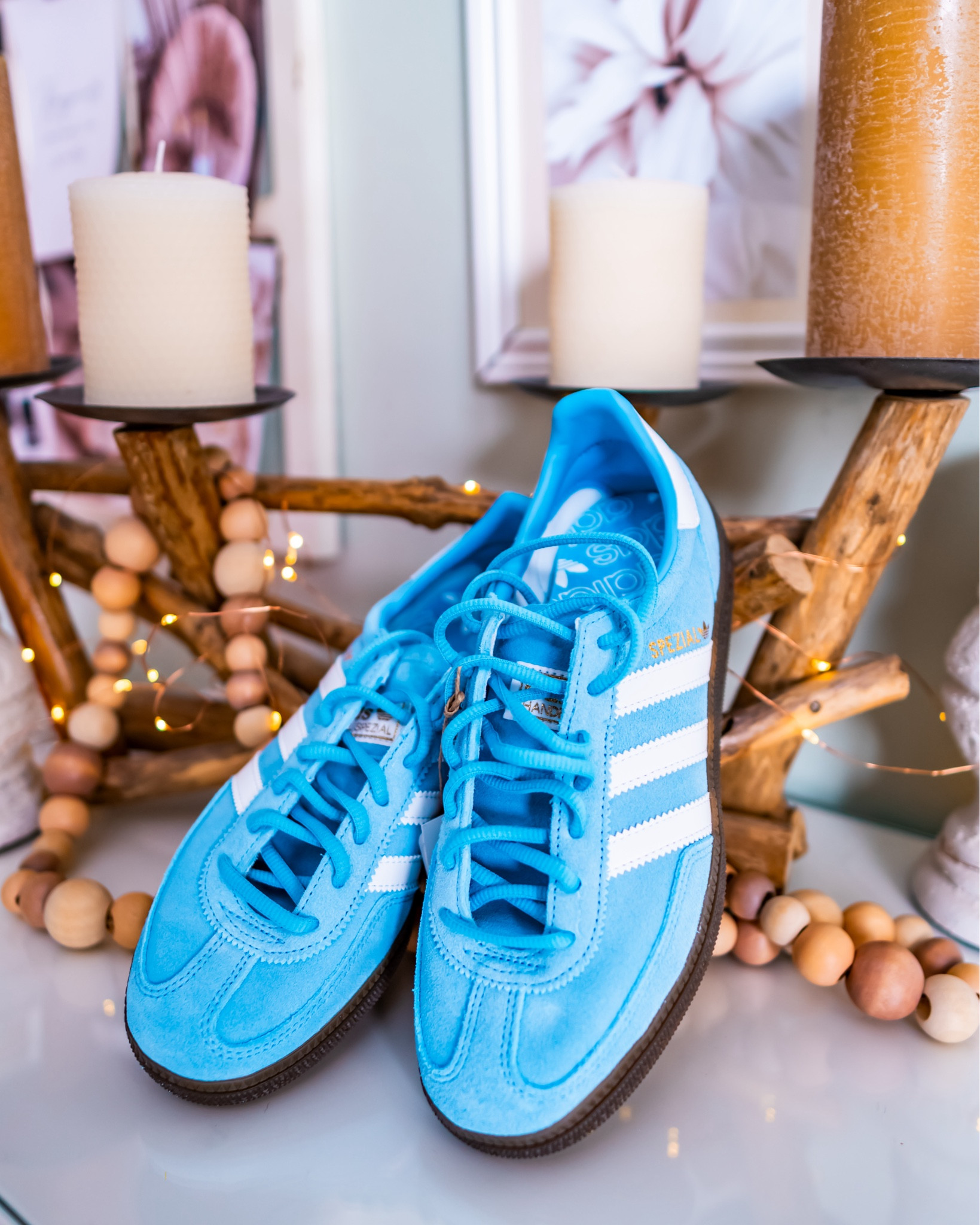 Blue adidas special sneakers. Perfect Spring sneakers for sure. Super comfy! 

#LTKstyletip #LTKshoecrush #LTKActive