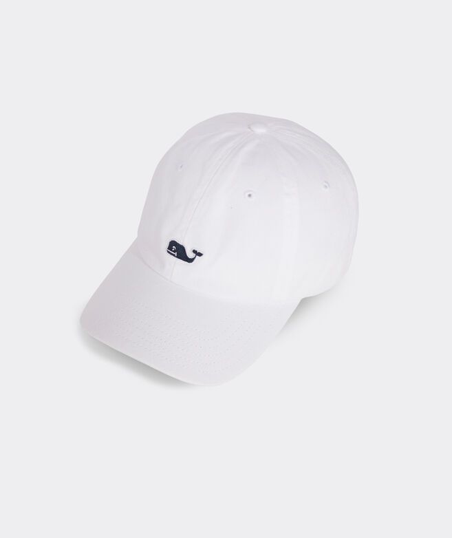 Whale Logo Leather Strap Baseball Hat | vineyard vines