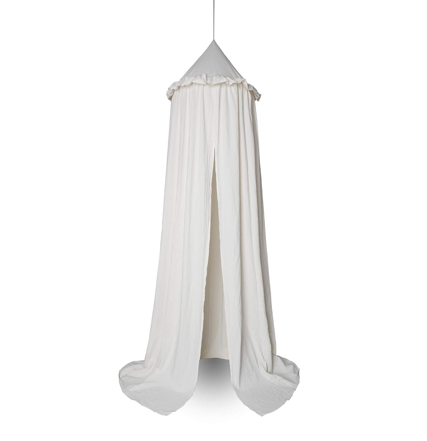 Amazon.com: MAMERIA Kids Bed Canopy with Frills Cotton Cover Net for Baby Crib Reading Nook Curta... | Amazon (US)