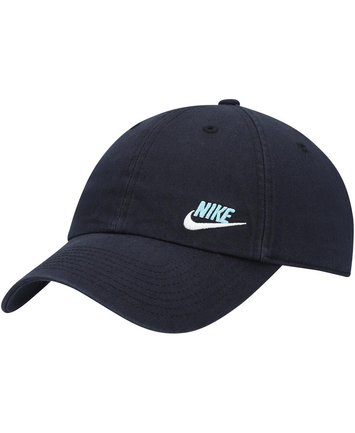Women's Nike Navy Heritage86 Futura Classic Swoosh Adjustable Hat | Macys (US)