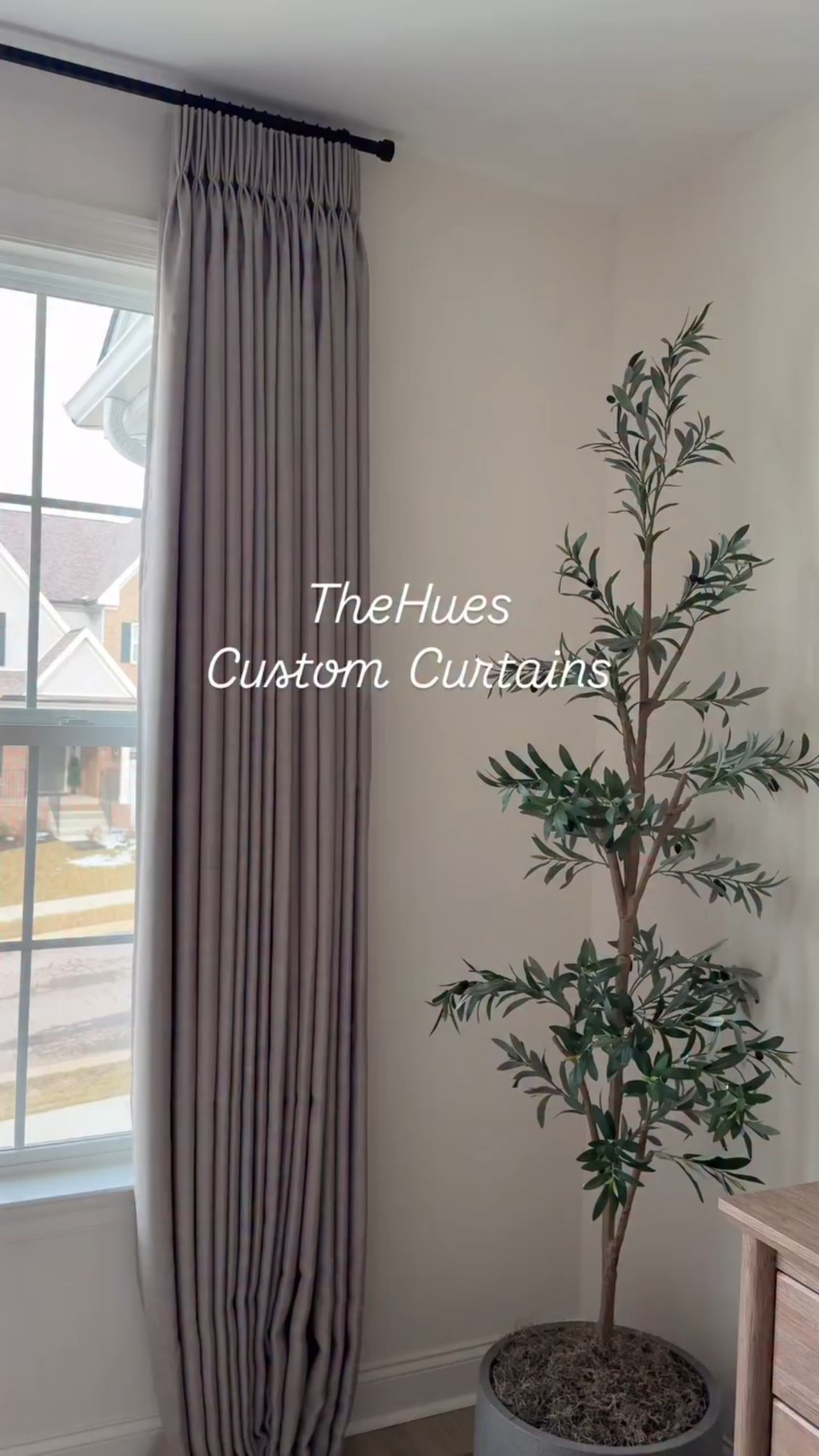 Custom Curtains

🔔Use Code: Erika0203 for 20% off your order

2 Panels:
Zoe Linen Look Soft Curtain
Header Type: Triple French Pleat
Single Panel Width: 80
Single Panel Length:106
Color: Angora
Lining: 100% Blackout
Memory Trained: YES

#LTKHome