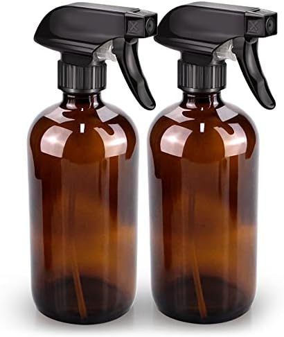 Glass Spray Bottle, Bontip Amber Glass Spray Bottle Set & Accessories for Non-toxic Window Cleaners  | Amazon (US)