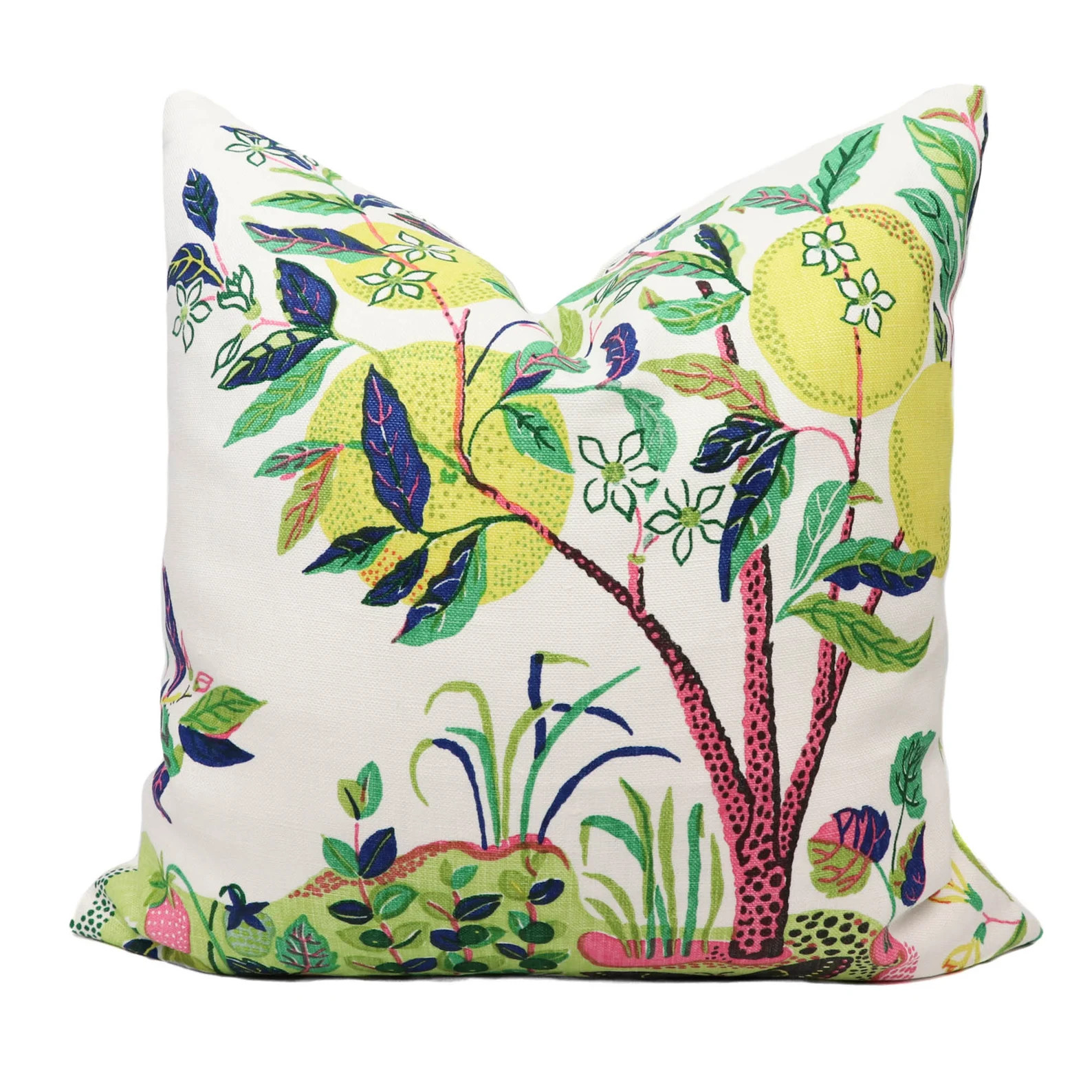Schumacher Citrus Garden Pillow Cover in Lime 175762 // Designer Pillow // High End Pillow // Dec... | Etsy (US)