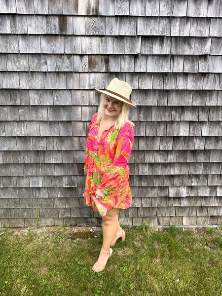 Ootd. I love farm rio dresses! While the prints might change, the style stays the same. I love it and the beaded tassle adds that extra

#LTKWorkwear #LTKStyleTip #LTKWedding