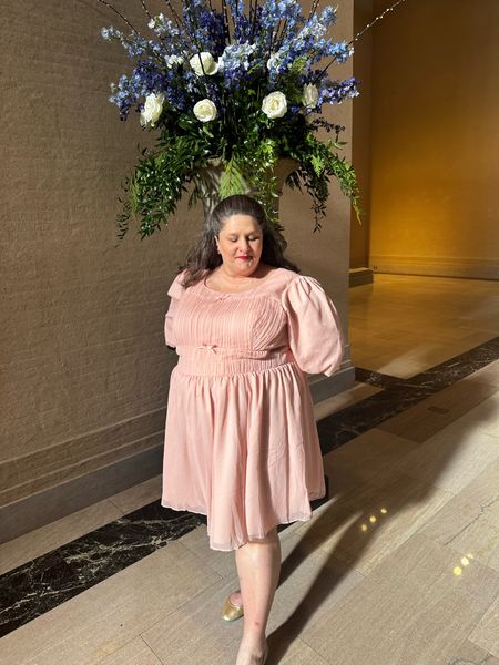 This dress is perfect in every way… a beautiful shade of blush and perfect for twirling.

#IvyCityAmbassador #TheDressObsessed #IvyCityCo #IvyOnYou 

#LTKunder50 #LTKcurves
