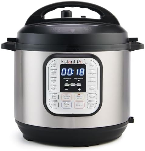 Instant Pot Duo 7-in-1 Multi-Cooker, Electric Pressure Cooker, Slow Cooker, Rice, Steamer, Sauté... | Amazon (US)
