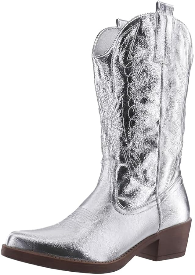 Elara Damen Cowboy Stiefel Biker Boots Chunkyrayan | Amazon (DE)