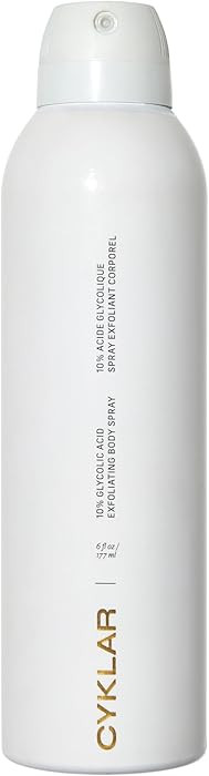 Cyklar Glycolic Acid Exfoliating Body Spray – 10% AHA Toner for Face & Body. Skin-Smoothing Spr... | Amazon (US)