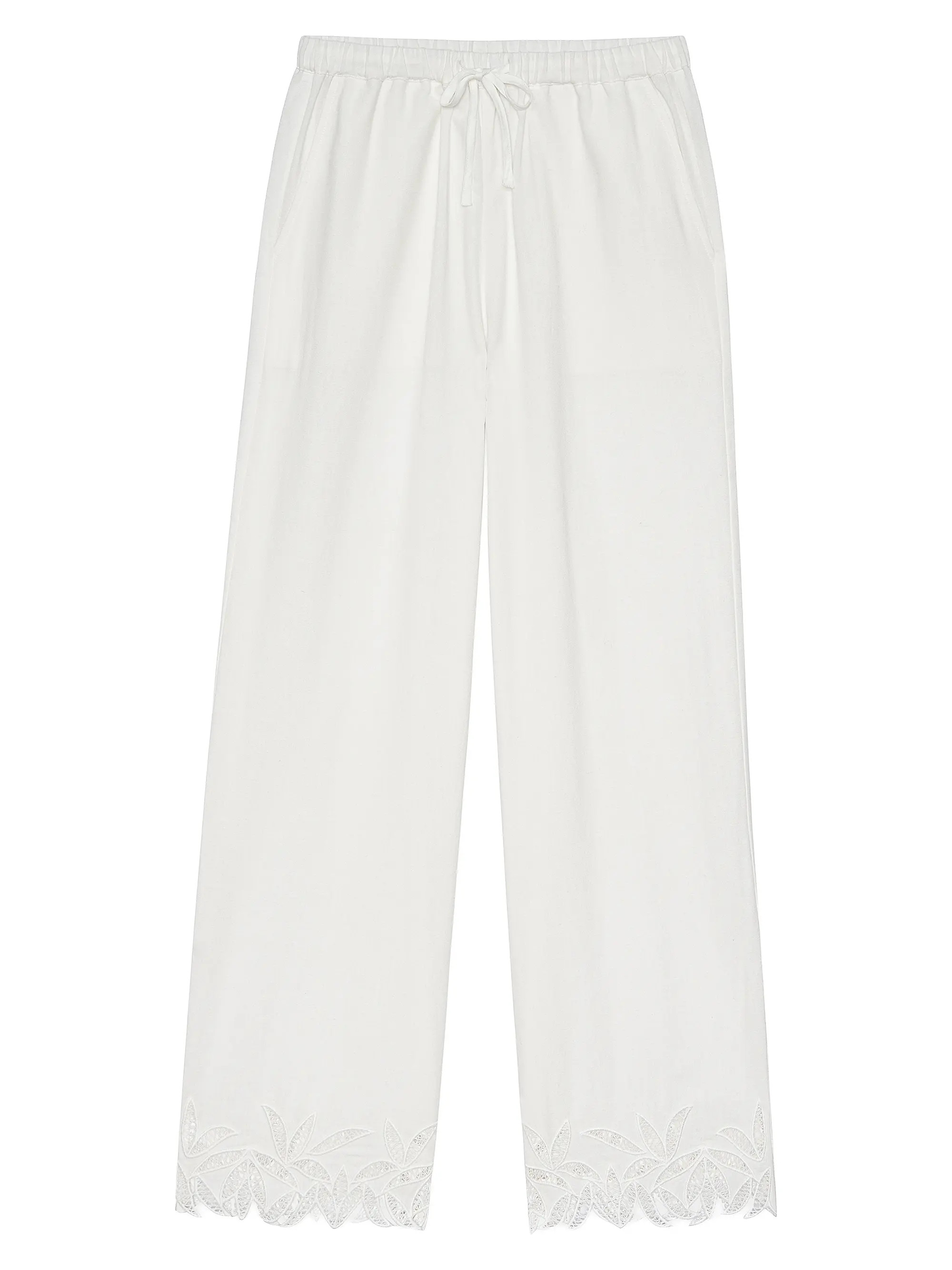 Rails Emmie Lace Drawstring Pants | Saks Fifth Avenue | Saks Fifth Avenue