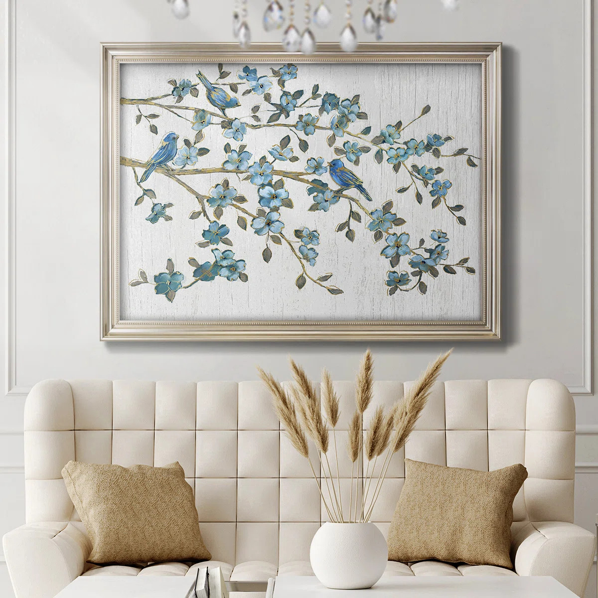 " Blooming Bluebirds " | Wayfair North America