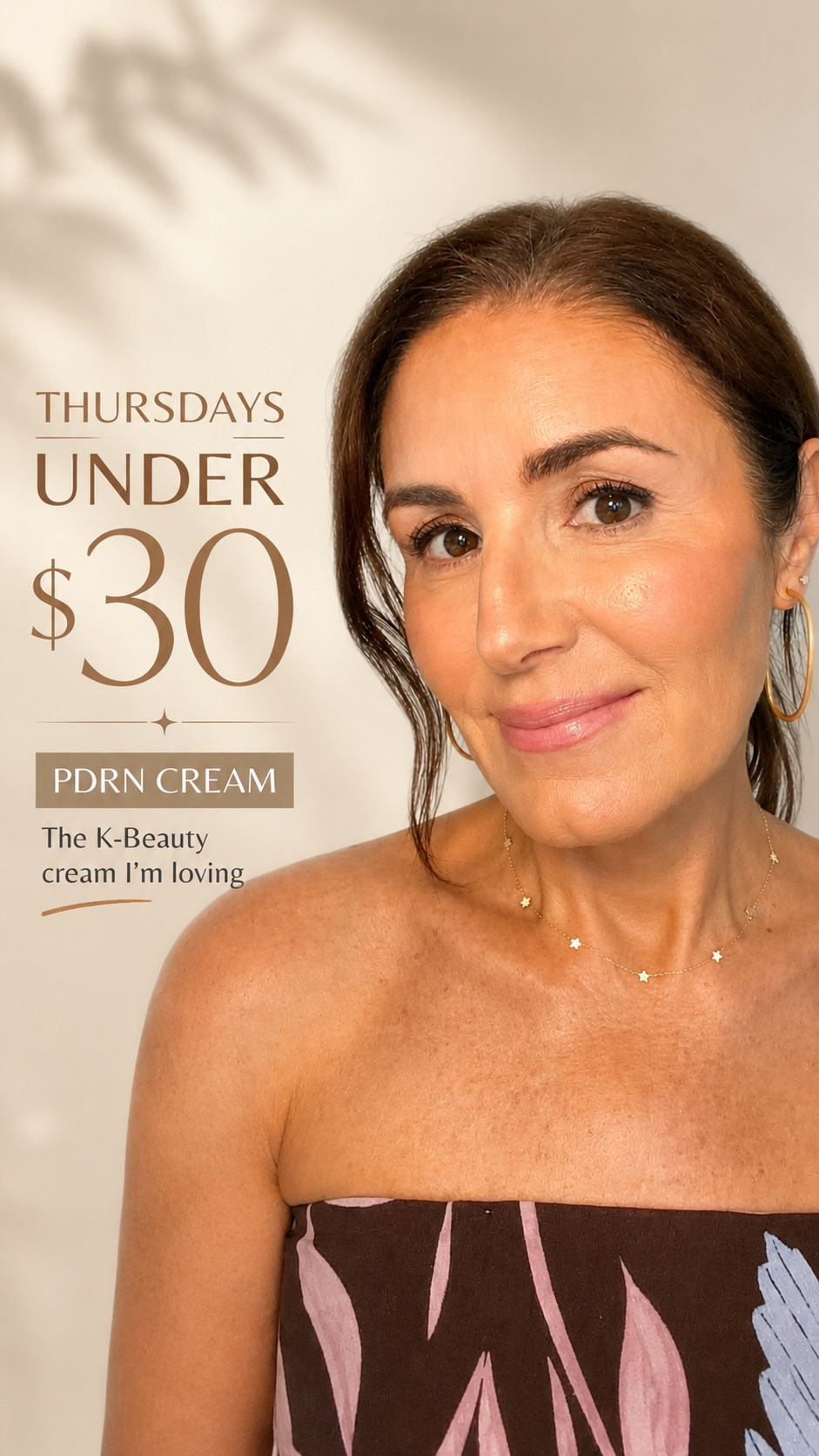 Affordable K-beauty that punches way above its price. 💛 This PDRN cream has become one of my favorite skincare finds for mature skin. It hydrates, plumps, and gives me the smoothest makeup application, especially if you’re dealing with dry or menopausal skin. Definitely a Thursdays Under $30 winner! 

#LTKBeauty #AffordableSkincare #KBeauty #KoreanSkincare #PDRN #PDRNCream #MatureSkin #BeautyOver50

#LTKOver40 #LTKBeauty #LTKTravel