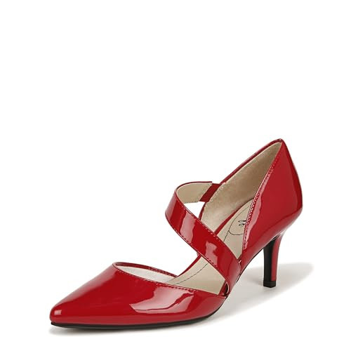 LifeStride Womens Suki Pumps Fire Red 9.5 W | Amazon (US)