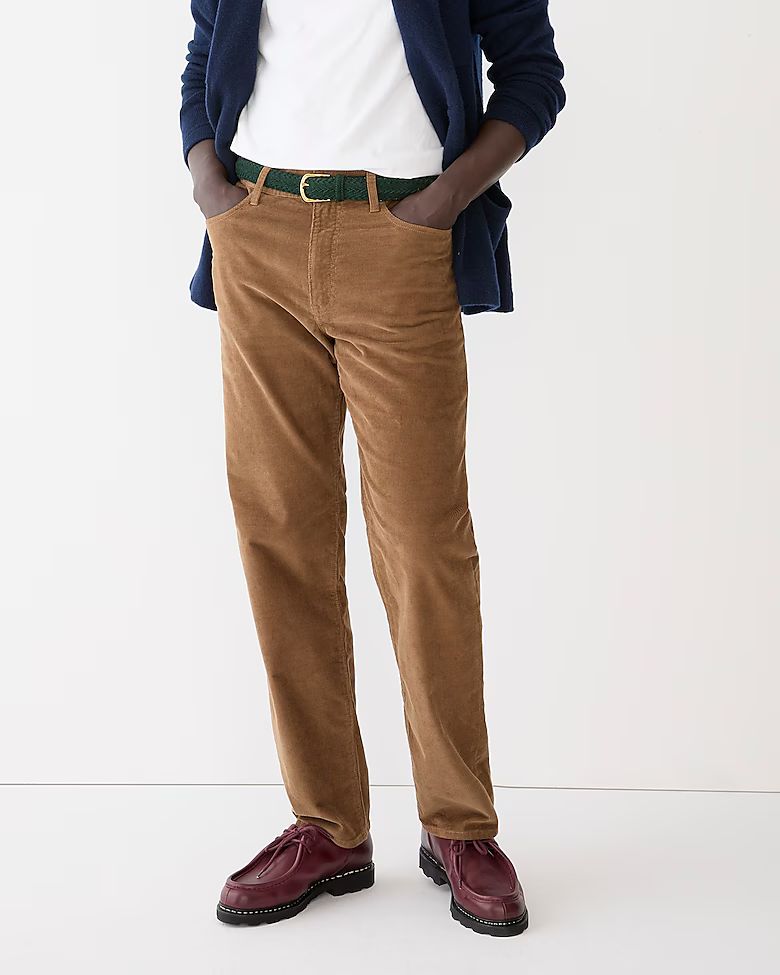 Classic Straight-fit pant in stretch corduroy | J.Crew US