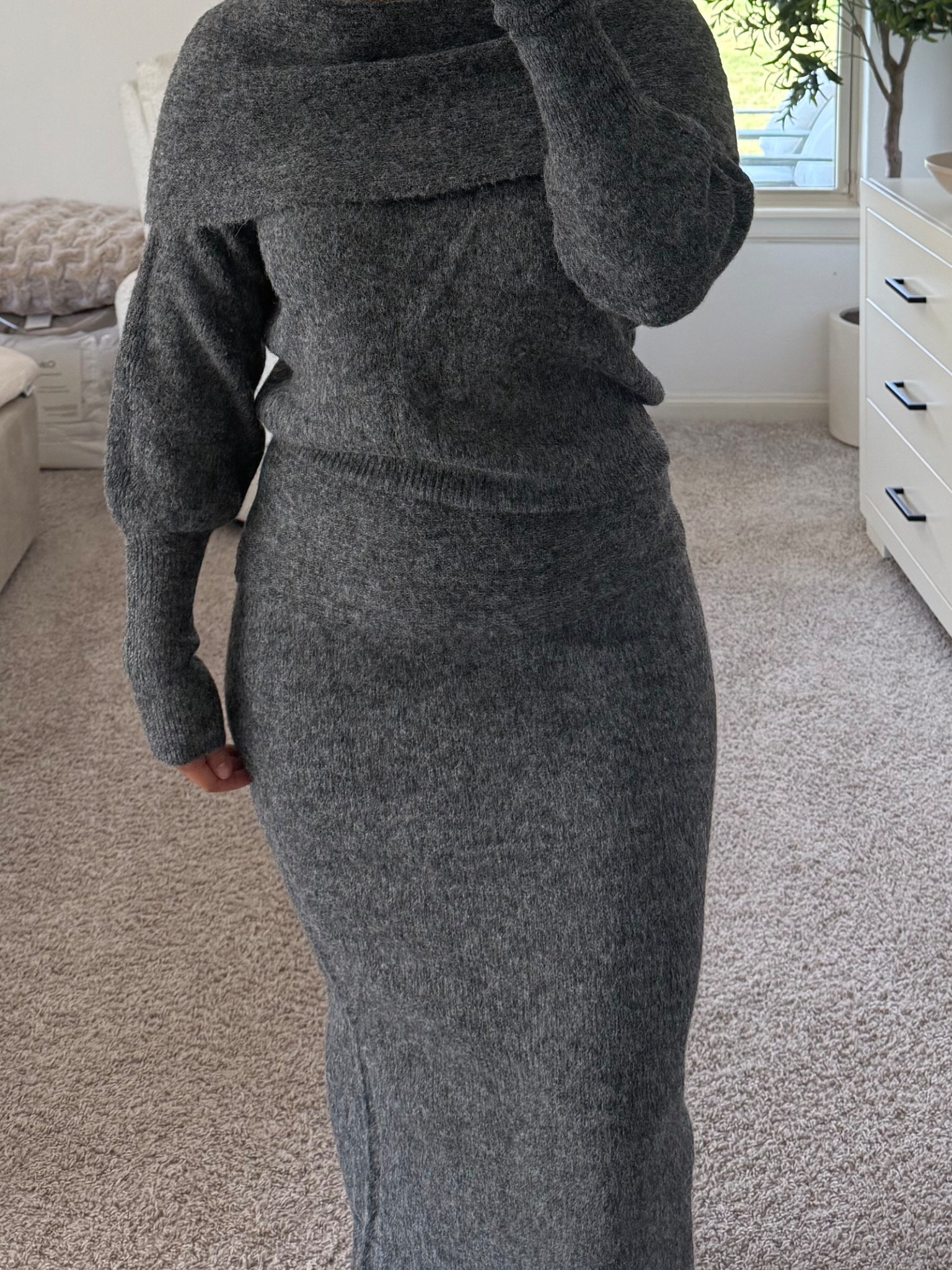 Cozy winter set! My top is a medium and skirt is a large! 

#LTKSeasonal #LTKFindsUnder50 #LTKSaleAlert