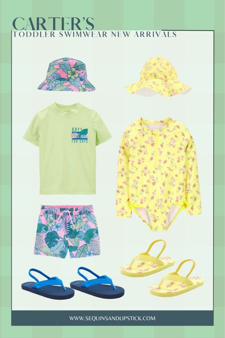 Toddler swimwear new arrivals at Carter’s! Perfect for spring and summer vacation! 

#LTKstyletip #LTKSeasonal #LTKkids