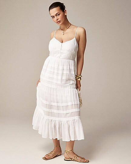 Calliste dress in cotton voile | J. Crew US
