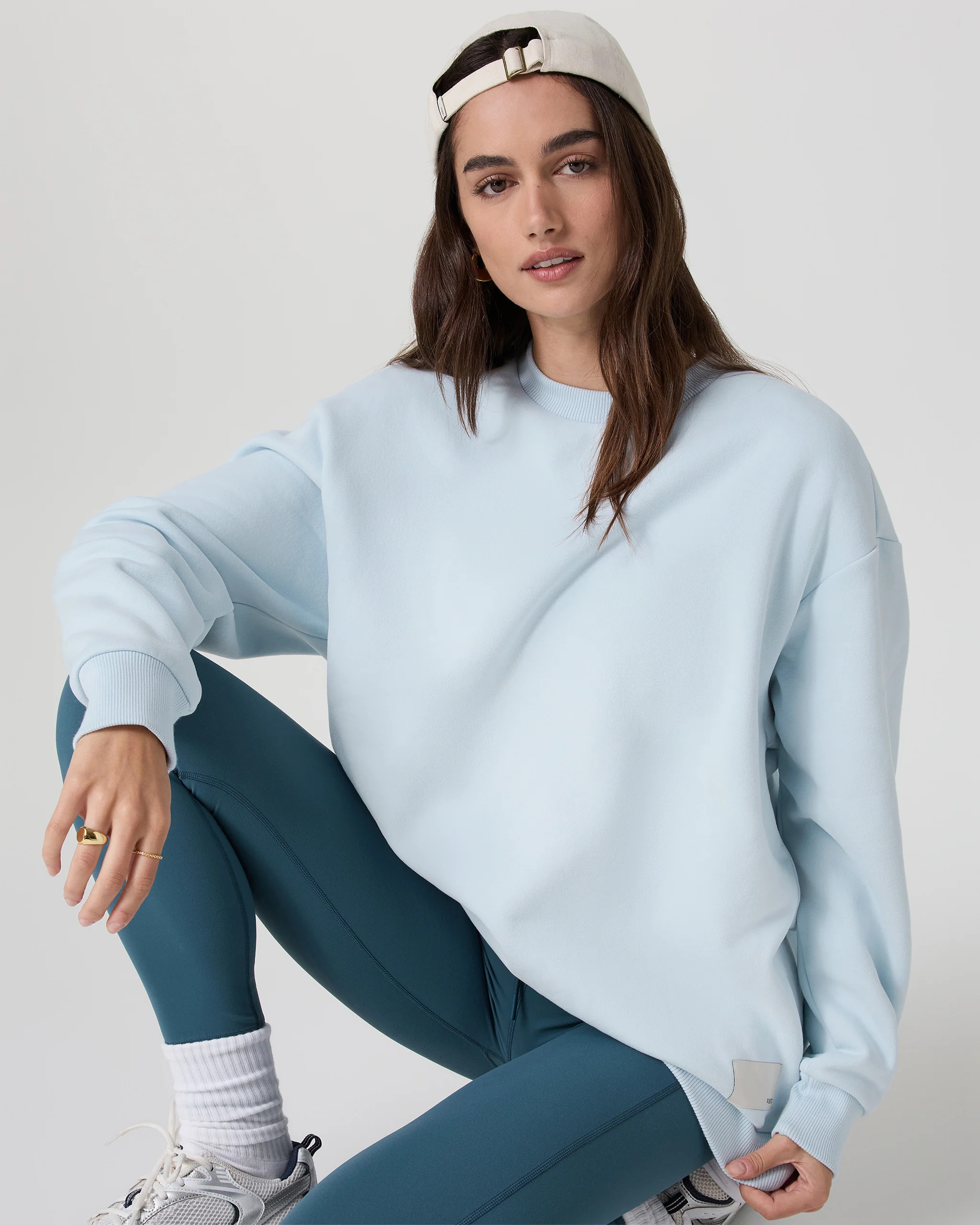 Restore Oversized Crew 2.0 | Light Mist | Vuori | Vuori Clothing (US & Canada)