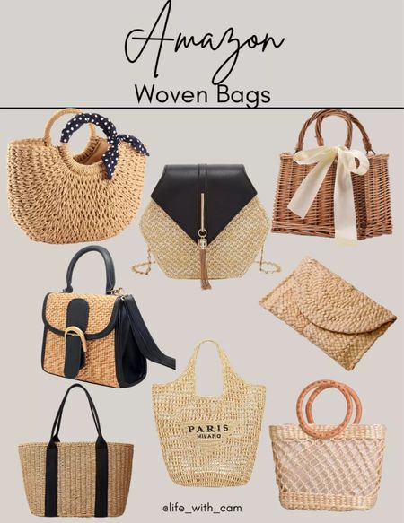 amazon summer bag, woven bag, woven tote bag, woven purse, woven handbag, wicker purse, wicker bag, straw purse, straw handbag, straw tote bag, straw bag, summer tote bag, (6/27)

#LTKFind #LTKstyletip #LTKitbag